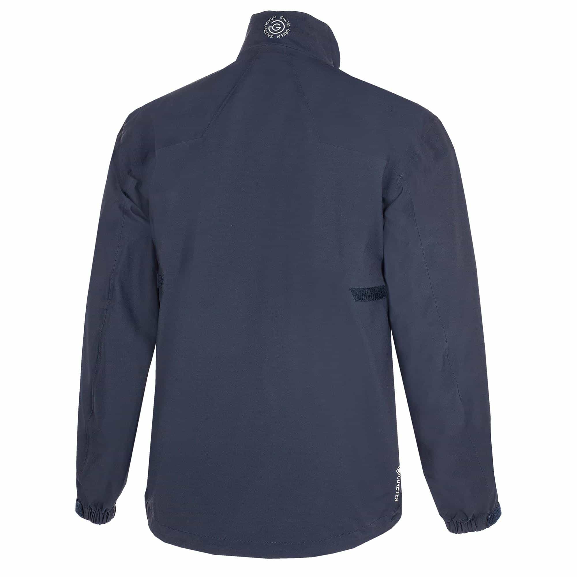 Galvin Green Armstrong Paclite Gore-Tex Mens Waterproof Golf Jacket Navy/Orange/White